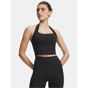 NWT Under Armour Meridian Halter Black